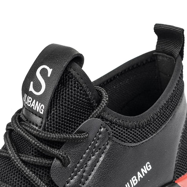 Fizzhiss Chaussures de travail respirantes, increvables et increvables