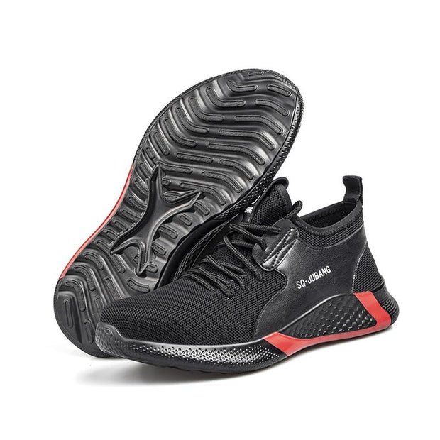 Fizzhiss Chaussures de travail respirantes, increvables et increvables