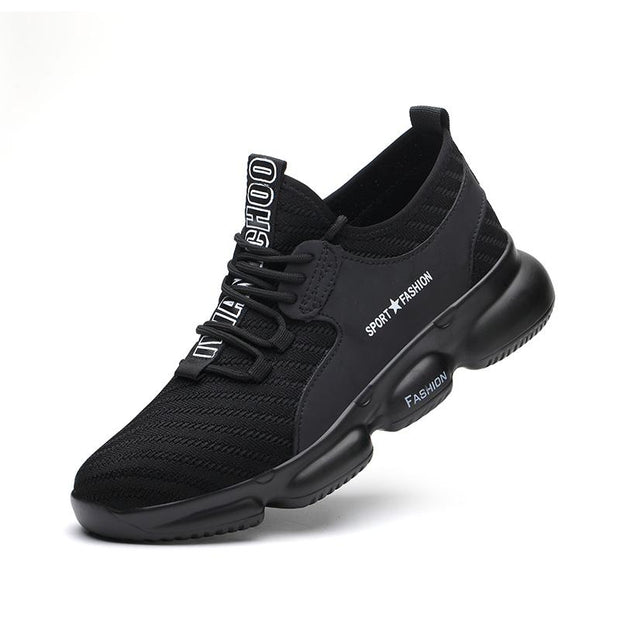 Fizzhiss  Chaussures de travail résistantes à l'usure, respirantes, anti-bris et anti-crevaison d'été