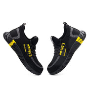 Fizzhiss Chaussures de travail de sécurité respirantes, résistantes à l'usure et aux perforations