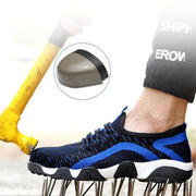 Fizzhiss nouvelles chaussures de sécurité anti-crevaison pour hommes été