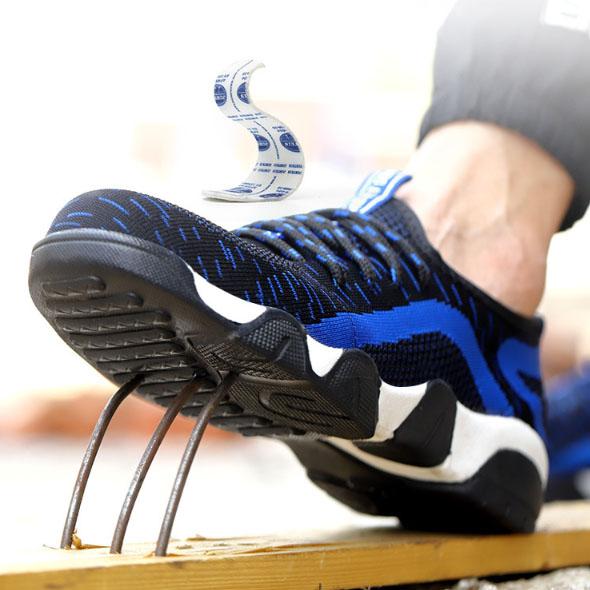 Fizzhiss nouvelles chaussures de sécurité anti-crevaison pour hommes été