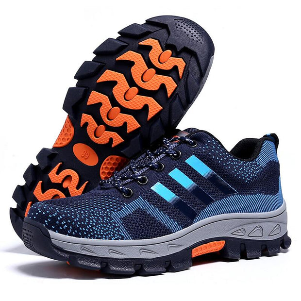 Fizzhiss Déodorant respirant anti-smash chaussures de sécurité décontractées