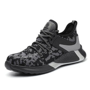 Fizzhiss Chaussures de sécurité anti-smash respirantes pour hommes