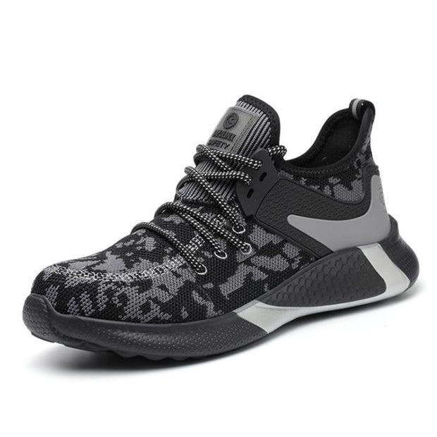 Fizzhiss Chaussures de sécurité anti-smash respirantes pour hommes