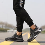 Fizzhiss Chaussures de sécurité anti-smash respirantes pour hommes